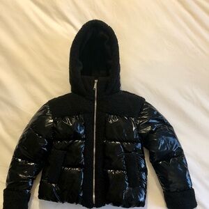 Sam Edelman Black Puffer Coat